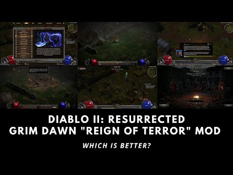 Does Grim Dawn's Reign of Terror Mod Beat Diablo II Resurrected?