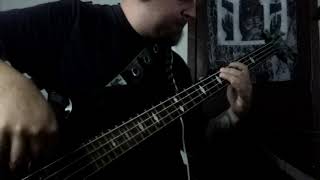 Ophthalamia - Deathcrush (Mayhem cover) (bass cover)