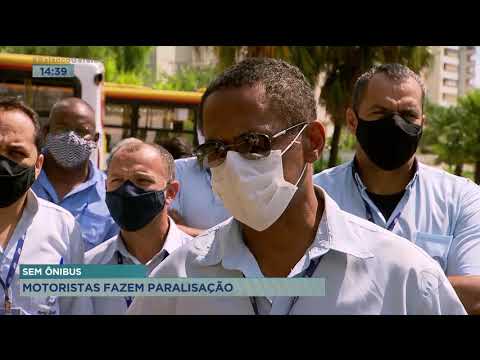 SEM ÔNIBUS: MOTORISTAS FAZEM PARALISAÇÃO