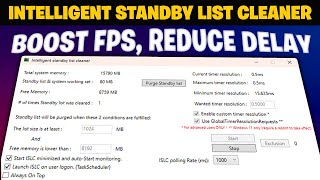 ISLC (Intelligent Standby List Cleaner) - Aumenta gli FPS e riduci la latenza! (2025)