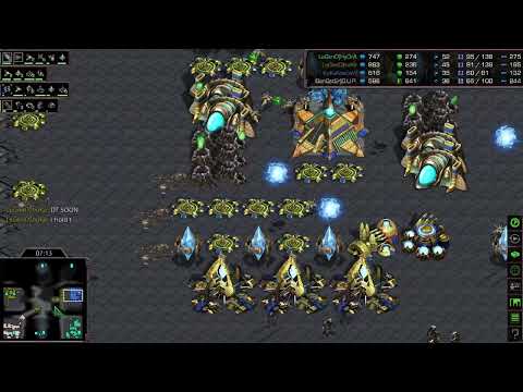 HAPPY JULY - Hydra/Evil/Gohan vs Kokanee/Dup - 2 Games - Starcraft Casty Cast - Fastest Map Ever!!