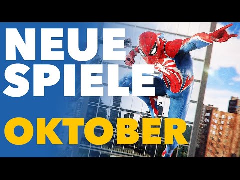 Im Oktober gibt's so viele neue Spiele, da wird die Monatsvorschau so lang wie noch nie!