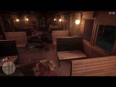 RDR2 Bounty Hunters kill civilians on train