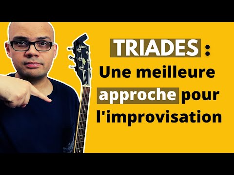 New way of looking at triads (to "unblock" you in improvisation) - Jazz Guitar Tutorial