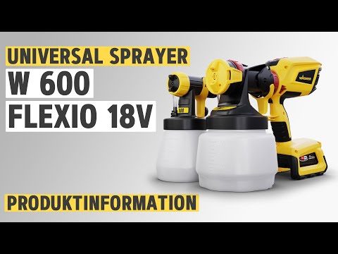 Wagner Universal Sprayer W 600 FLEXiO 18V - Farbsprühsystem