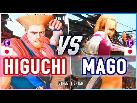 SF6 🔥 Higuchi (Guile) vs Mago (Cammy) 🔥 Street Fighter 6
