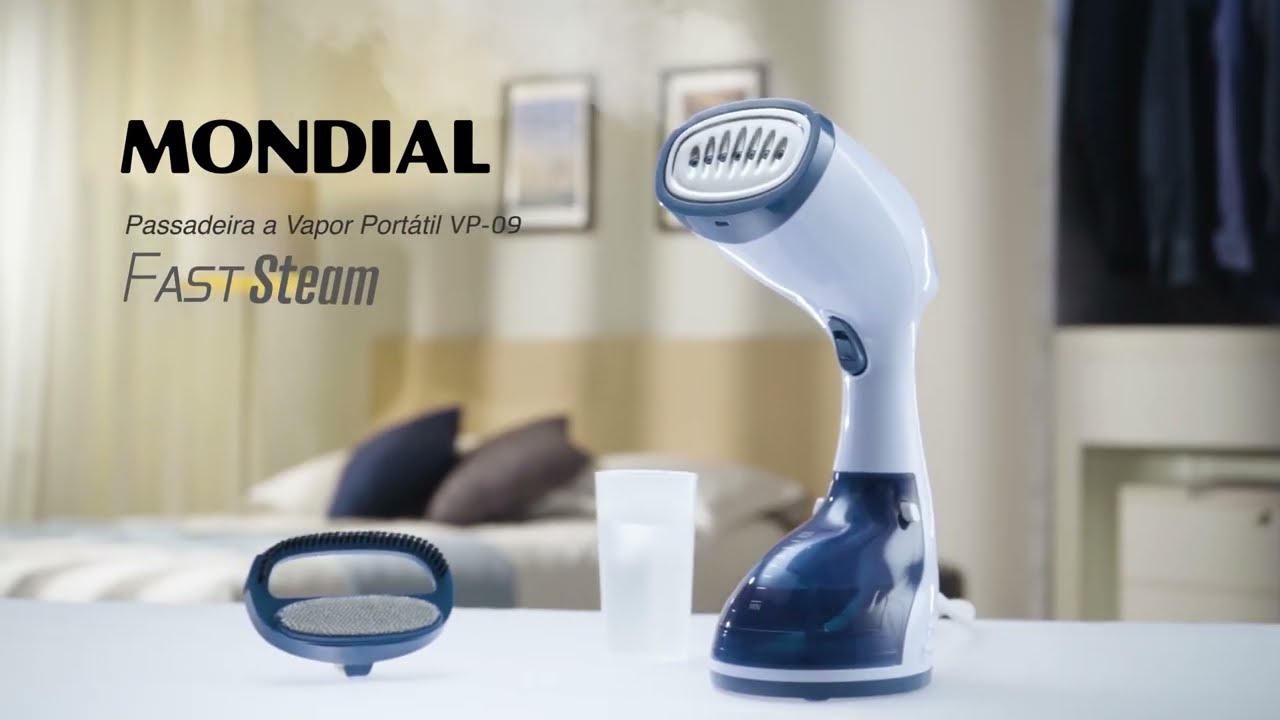 Vaporizador Passadeira a Vapor Portátil Mondial Fast Steam VP-09