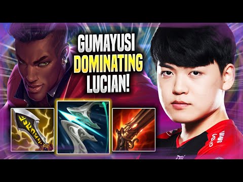 GUMAYUSI DOMINATING WITH LUCIAN! - T1 Gumayusi Plays Lucian ADC vs Ezreal! | Season 2022