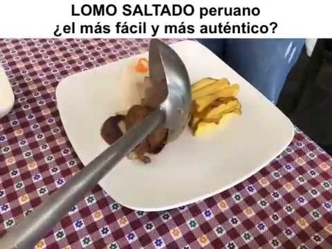Lomo Saltado peruano ¿el más fácil, auténtico y delicioso?