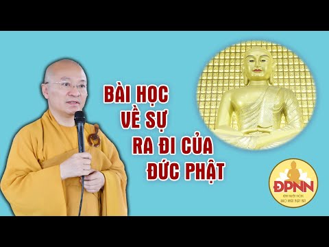 Bài học về sự ra đi của đức Phật