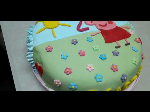 Torta peppa pig en fonday