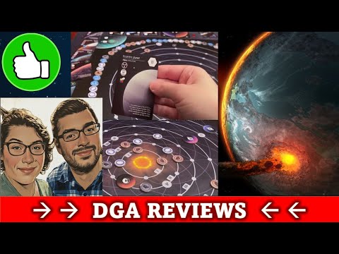 DGA Reviews Board Games: Planetarium (Cozy Game Night)