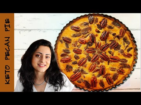 Keto Pecan Pie | Low Carbs Pecan Crust  Christmas Keto Pie