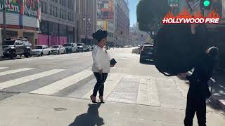 Patrick Starrr Has A Photo Shoot in Downtown Los Angeles Talks About New Makeup!