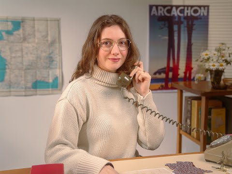 [subtitled] ASMR in French - Where are we going this summer ? Vacation Planner in France