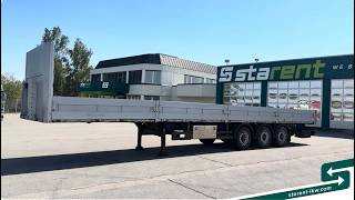 Semi-remorque plateau K&ouml;gel Baustofftrailer 60cm Bordw&auml;nde Coil BPW WABCO | Image 4 - Autoline