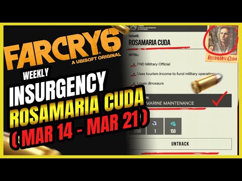 Far Cry 6 - Insurgency : Rosamaria Cuda ( Mar 14 - Mar 21 ) Walkthrough | No Commentary [ 4k ]