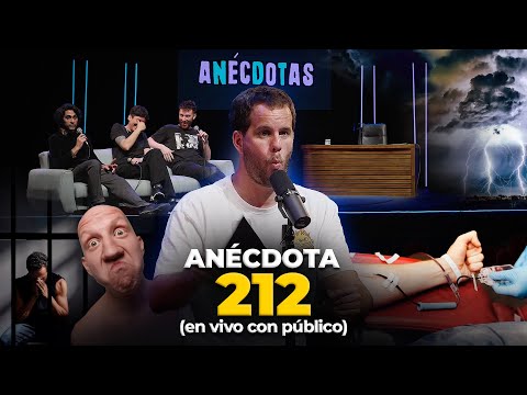 Anécdota #212 - EN VIVO con PÚBLICO!