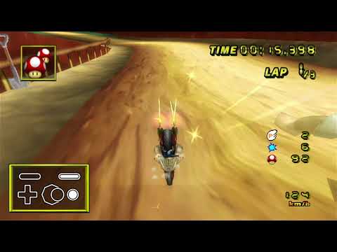【CTGP 200cc BKT】Quaking Mad Cliffs - 01:29.695 - Enzo