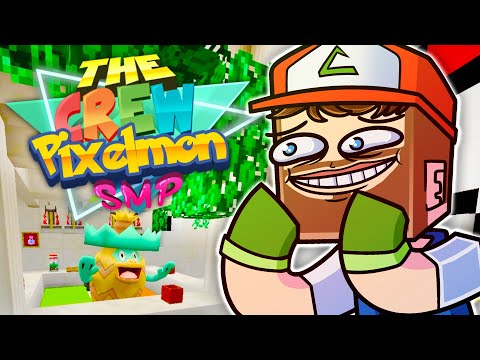 The Ludicold Ones Bar! - The Crew Pixelmon SMP Episode 31 (Minecraft Pokemon Mod!)
