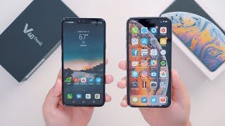 LG V40 ThinQ vs iPhone XS Max - First Impressions