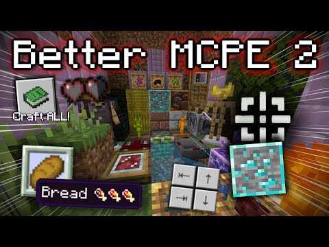 🔥Better MCPE 2  1.20.1+ | Pack that improves Minecraft! - Vanilla Tweaks & Bedrock Tweaks