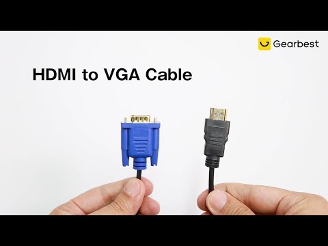 HDMI to VGA Cable - Gearbest.com