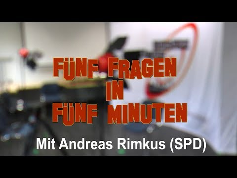 Fünf Fragen in fünf Minuten an Andreas Rimkus (SPD) — Düsseldorfer Bundestagskandidaten im Check