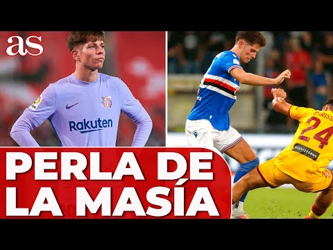 ESTANIS PEDROLA: la PERLA de LA MASÍA que la está ROMPIENDO en ITALIA | SAMPDORIA - FC BARCELONA