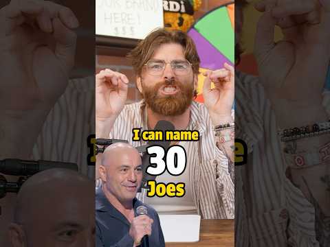 Name 30 Joes in 30 Seconds! 😂