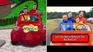 The Wiggles Let’s Go (We’re Riding In Our Big Red Car) 2002 Version/ 2013 Version Comparation