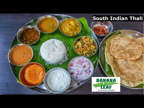 O melhor prato autêntico de SOUTH INDIAN THALI e BreakFast de Calcutá no BANANA LEAF
