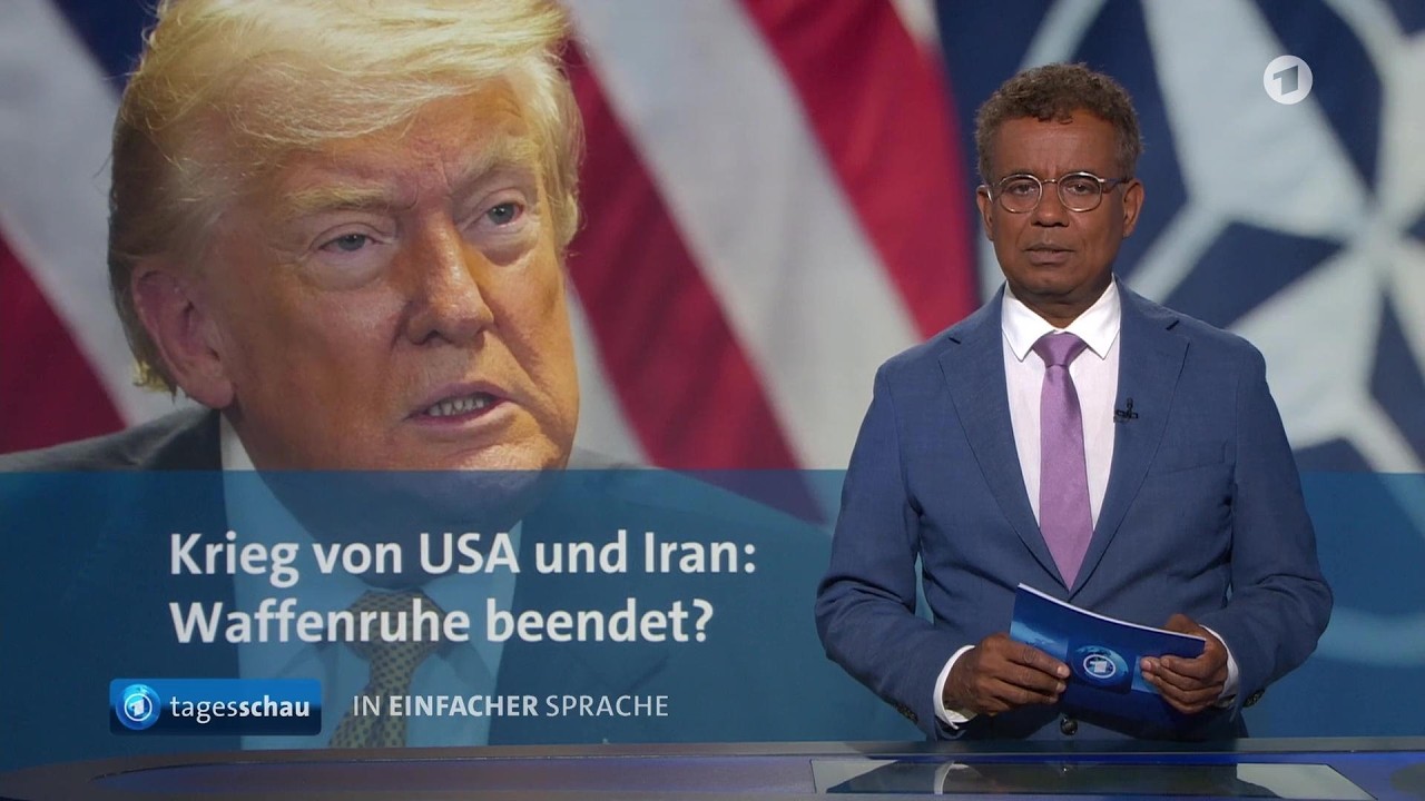 tagesschau in Einfacher Sprache 19:00 Uhr, 08.07.2026