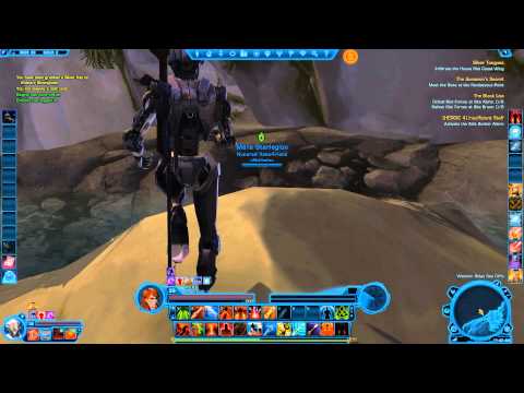 Star Wars: The Old Republic - Stuck in Rishi Datacron Rock