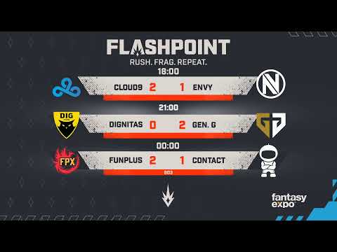 FLASHPOINT // Dignitas - Orgless // Gen.G - MIBR // komentuje Mad1 i Dziukens // !logitech