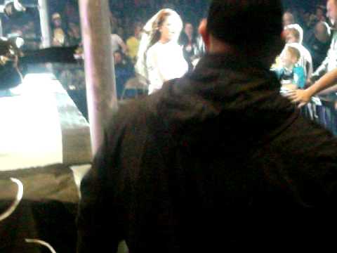 Melina and Eve Torres at RAW House Show in London