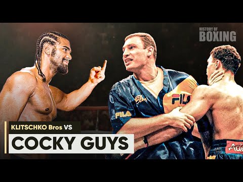 When the Klitschko Brothers DESTROYED The Arrogant Dudes For Disrespecting Them!