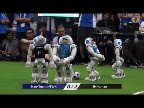 RoboCup World Championship 2017 SPL Finals B-Human vs. Nao-Team HTWK