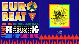 EUROBEAT - Volume 9 (90 Minute Non-Stop Dance Remix) (CD) 1991 Italo House Techno Hi-NRG Dance 90s