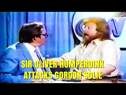 Sir Oliver Humperdink Attacks Gordon Solie (1980) (Championship Wrestling From Florida)
