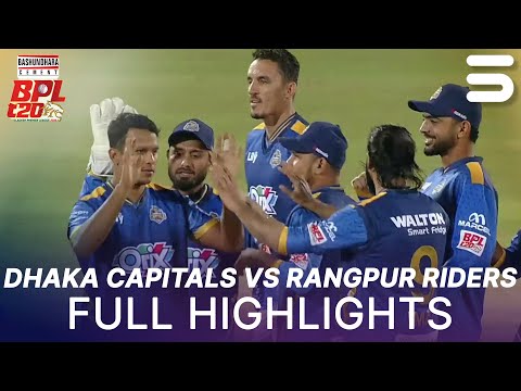 Full Highlights | Dhaka Capitals vs Rangpur Riders | Match 12 | BPL 2025-26 | M3Z13