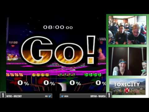 Toxicity 2016 Melee - Nitro + Krizki vs Wamsa + Bryan T - Winner's Semis