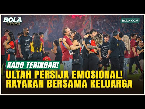 HUT ke-97 Persija Jadi Momen Spesial Pemain dan Orang Tercinta