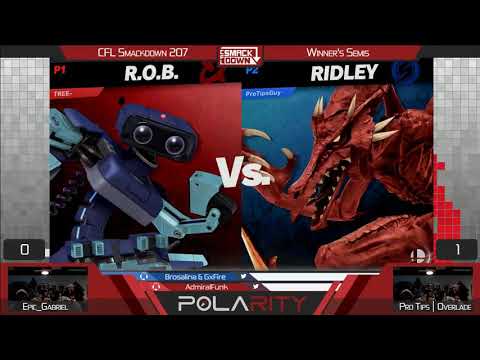 CFL Smackdown 207 Ultimate - Epic Gabriel (ROB) vs Overlade (Ridley) - Winners Semis