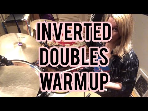 Drum lesson - Inverted Doubles warm up
