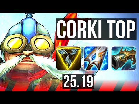 CORKI vs URGOT (TOP) | KR Challenger | 25.19