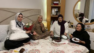 تانى يوم العمليه جمعت كل الحبايب ودلعوني اخر دلع خايفه اخد على كدة ????