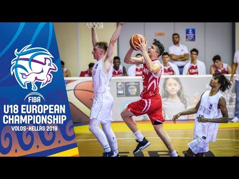 Great Britain v Turkey - Full Game - FIBA U18 European Championship 2019