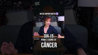 CÂNCER - Essas datas são cruciais para você #tarot #signos