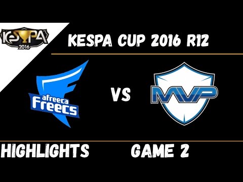 AFS vs MVP | Game 2 | Highlights Kespa Cup 2016 R12 Afreeca Freecs vs MVP
